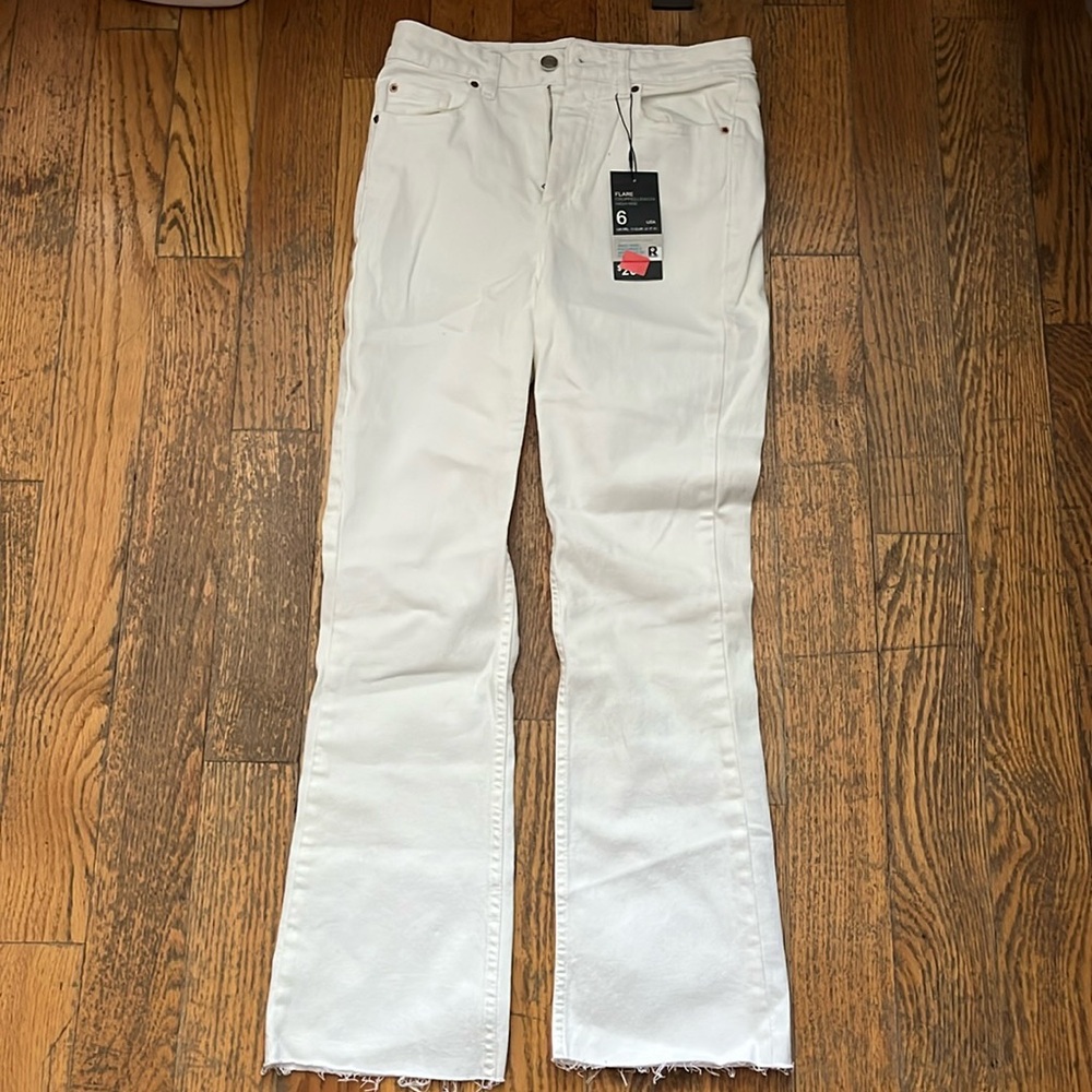 Primark flared jeans.